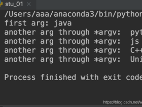 Python- *args 的用法