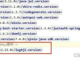 SpringCloud项目的log4j2漏洞解决方案详解流程_java_