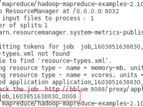 hadoop运行jar包处理文件一直处于Running job状态的解决方法